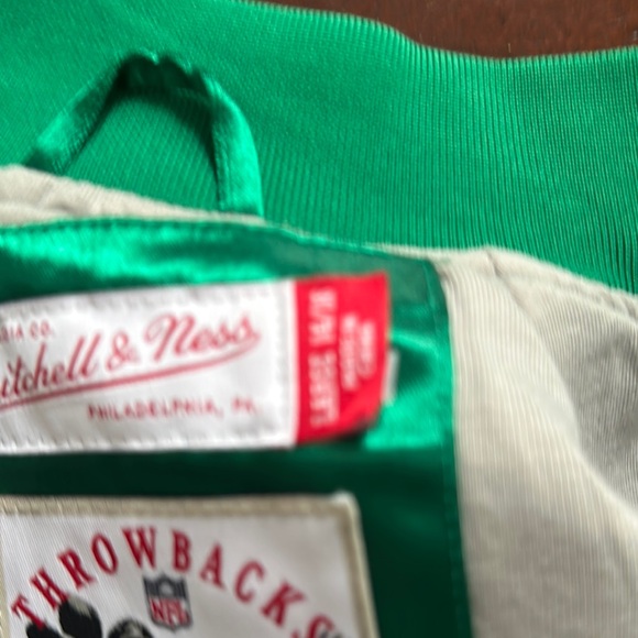 Eagles Green Satin Jacket - Picture 5 of 5